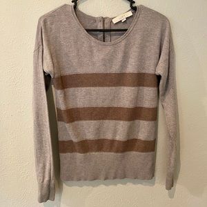 LOFT striped sweater